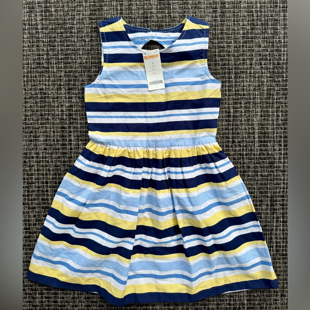 NWT Gymboree Stripped Cotton Dress